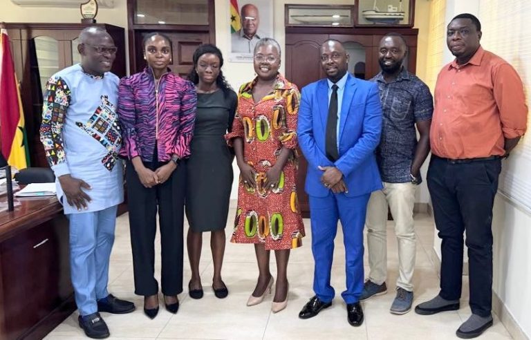 Meeting with Fisheries Minister Hon. Emelia Arthur on Closed Season Implementation